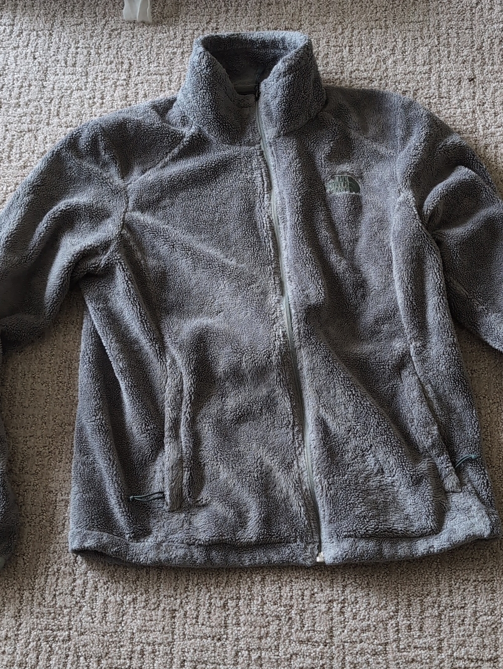 The North Face Kids' Gray Fleece Jacket